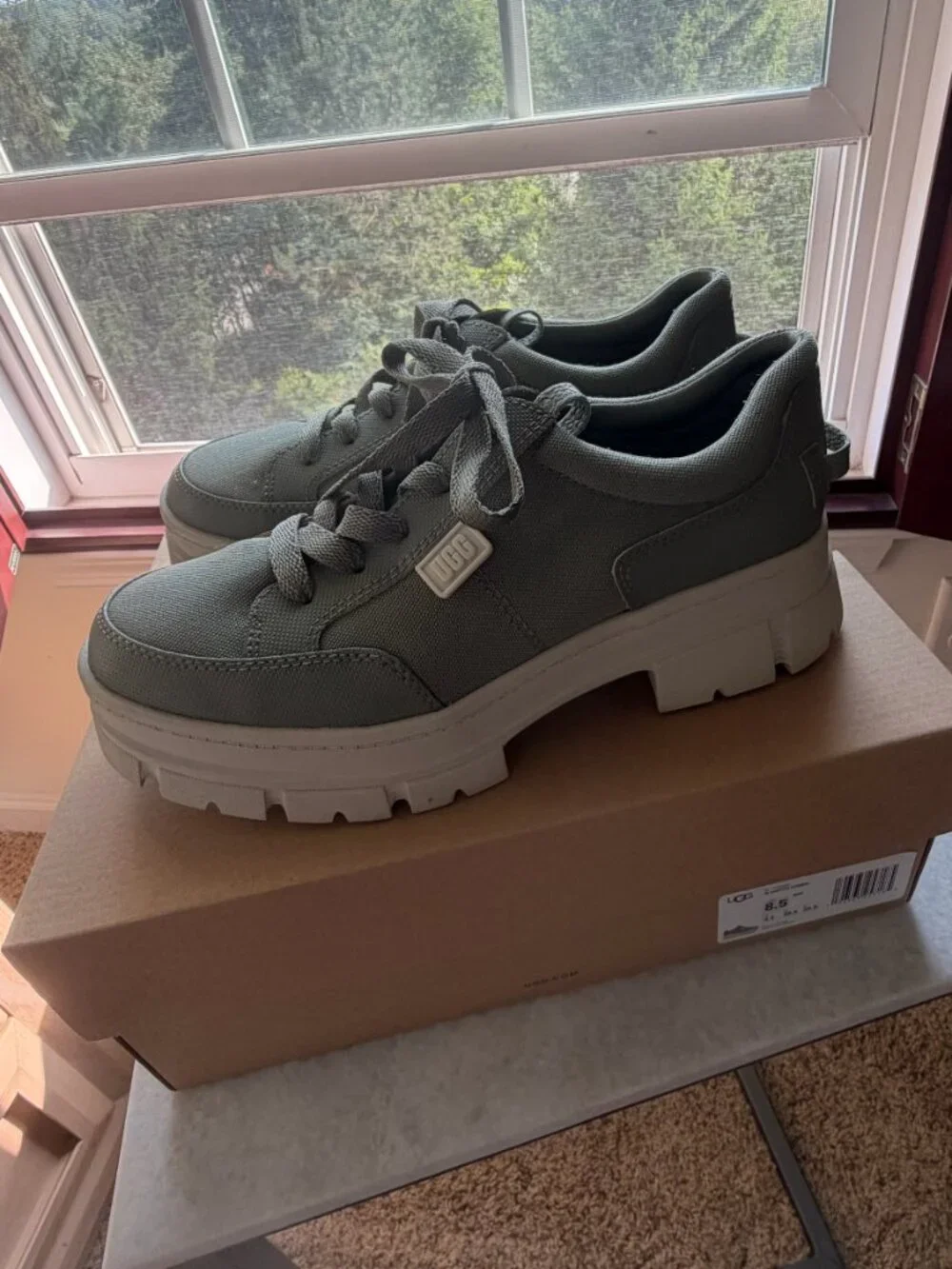 The UGG Ashton Hybrid in Moss Green